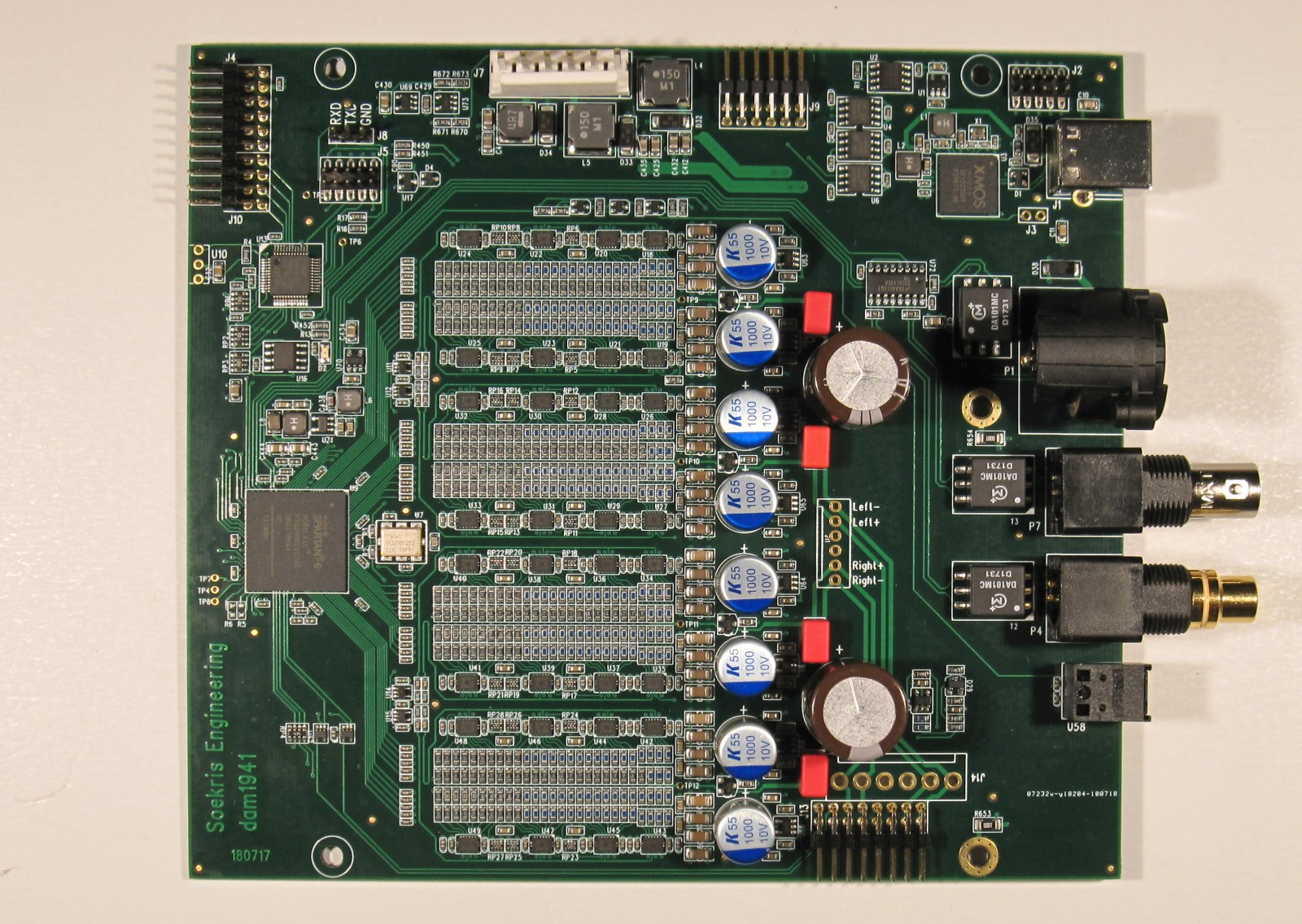 Soekris Engineering LAN 1641 four port PCI card 15164100 
